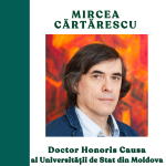 Doctor Honoris Causa al Universității de Stat din Moldova.