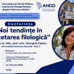Conferința „Noi tendințe în cercetarea filologică”